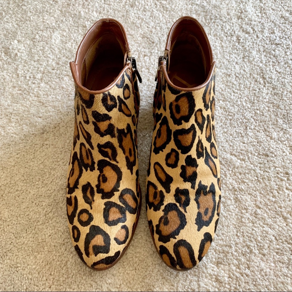 Sam Edelman Petty Boots - New Nude Leopard